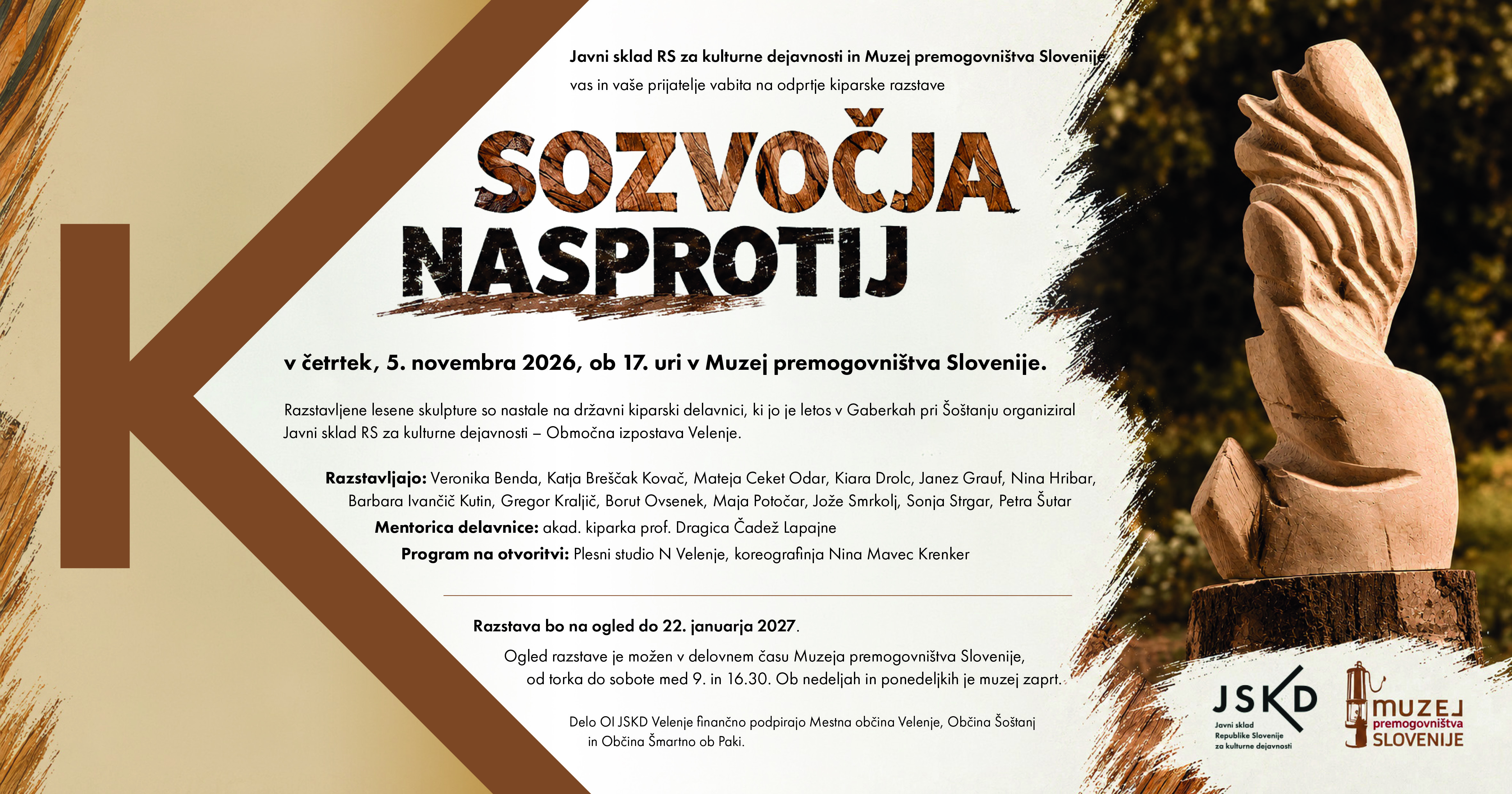 SOZVOČJA NASPROTIJ - Ko nasprotja dobijo obliko v lesu